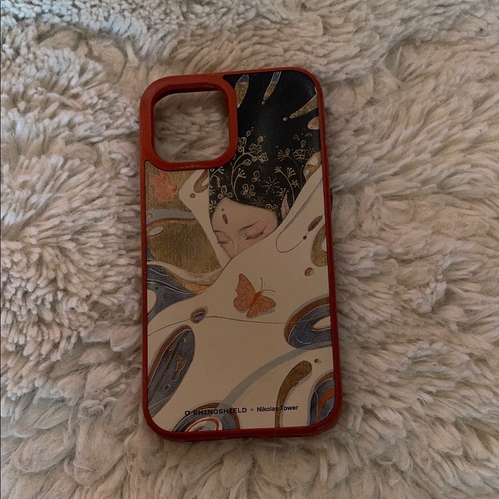 Artistic Phone Case - Red